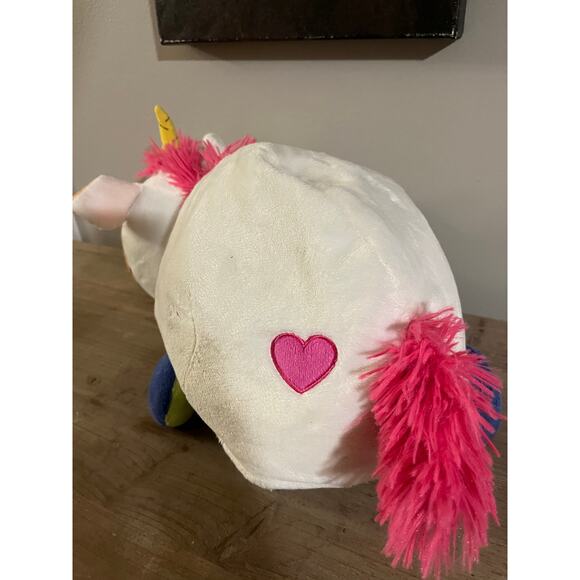 Flip a zoo plush unicorn and dragon stuffed animal - Picture 3 of 5